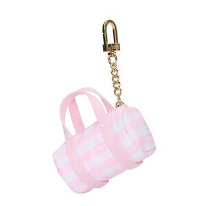 New VS PINK x LoveShackFancy MINI DUFFLE KEYCHAIN CHARM Only